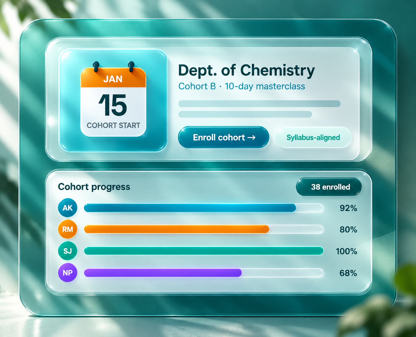 Departments and Institutions