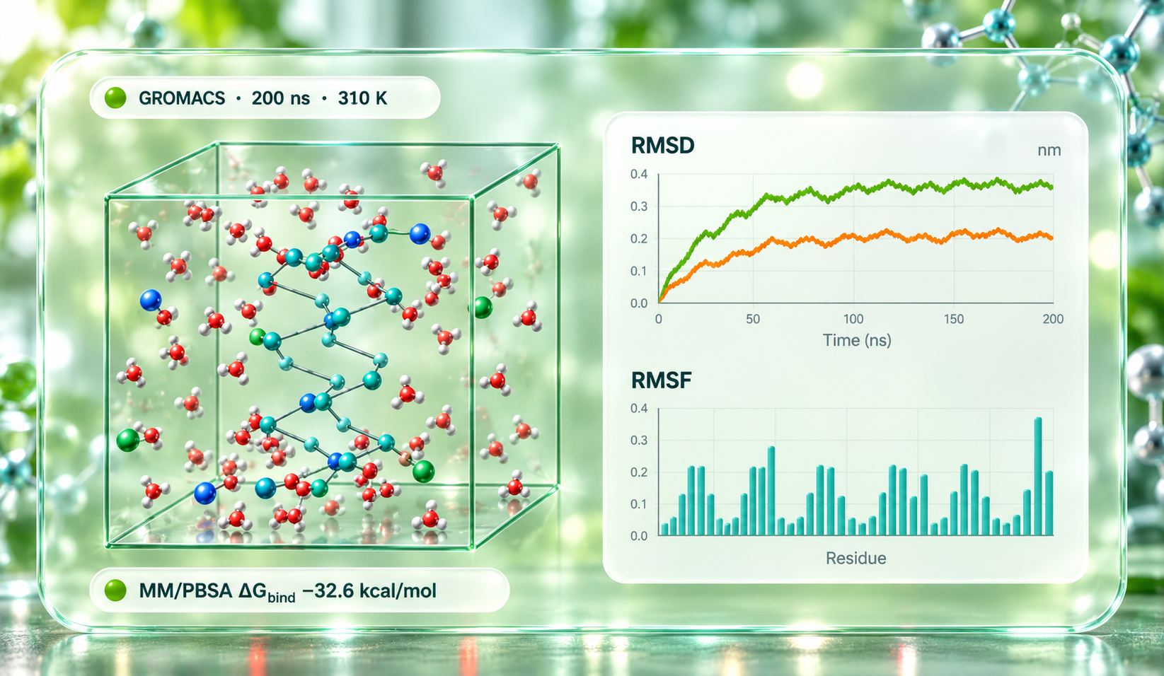 Molecular dynamics simulation