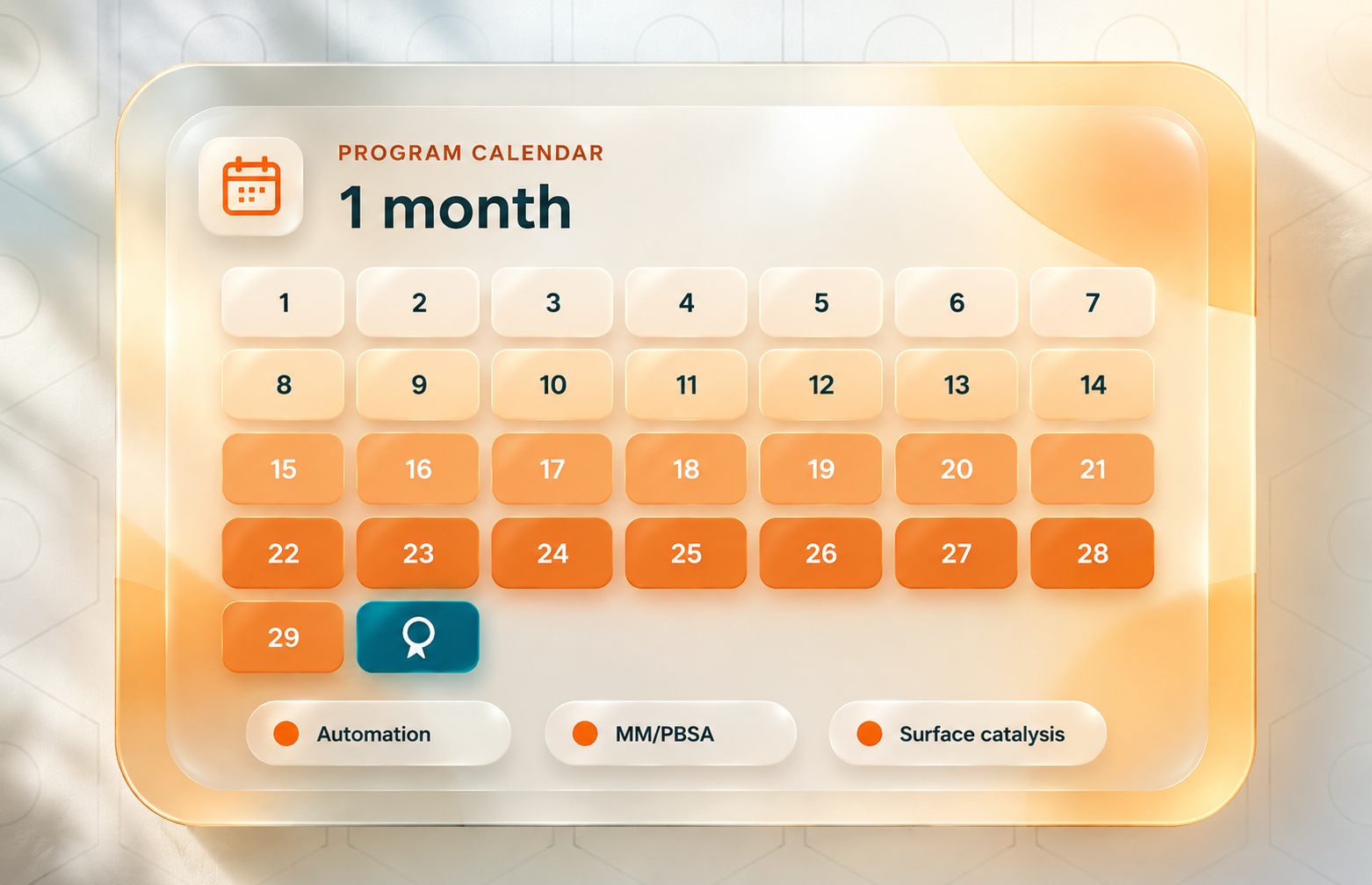 Advanced Research Training – 1 month
